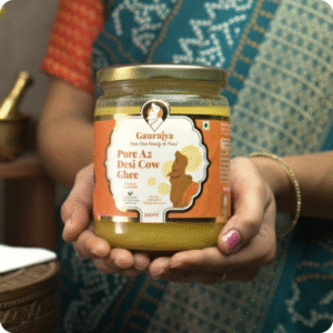 A2 Sahiwal & Tharparkar Cow Desi Ghee | Gaurajya Ghee 500 ml