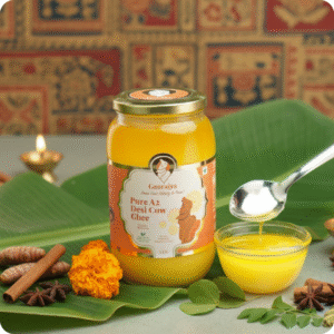 A2 Sahiwal & Tharparkar Cow Desi Ghee | Gaurajya Ghee 1,000 ml
